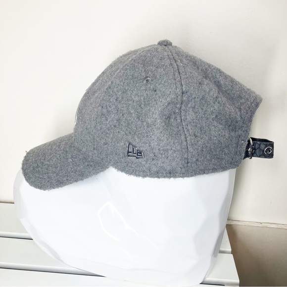 New Era Black Label Cashmere NFL AFC Champions  Hat Gray one size fits all EUC - Picture 2 of 4